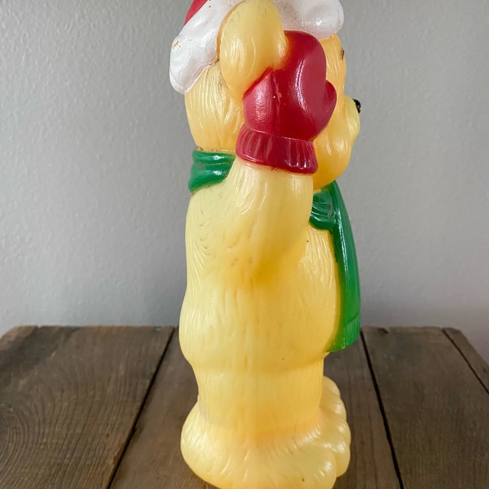 Vintage Christmas Empire Bear Mold 9” 🎄